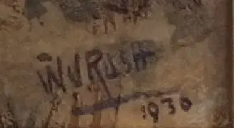 RUSH, William J. (1872-1965) - Wairarapa Coastal Scene Image 1++