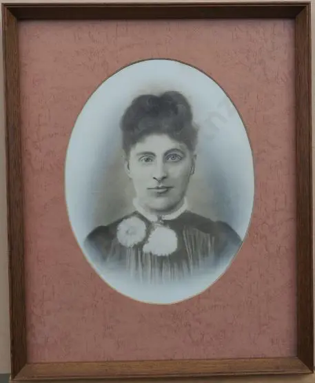 UNKNOWN Photographer - Colonial Couple - Husband & Wife Image 1++