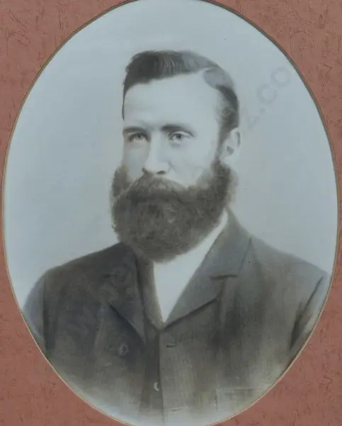 UNKNOWN Photographer - Colonial Couple - Husband & Wife Image 1++