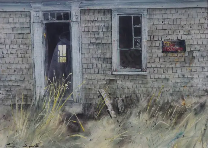 SPARKE, Eugene (20th Cent.) - Woolshed Image 1++