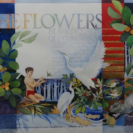 MARKHAM, Philip (1939-) - The Flowers