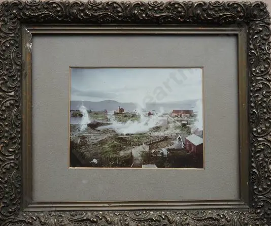 UNKNOWN Photographer (late 19th Cent.) - Steaming Pools, Whakarewarewa Image 1++