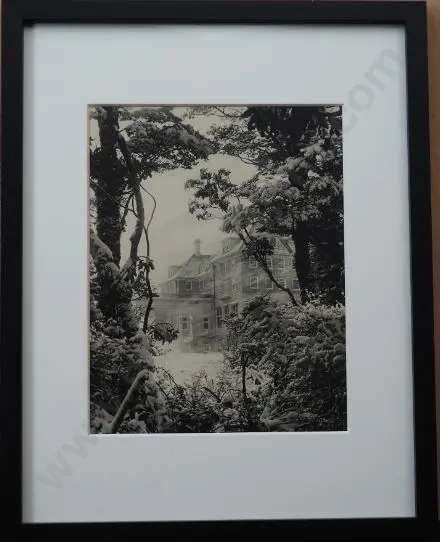 RISBERG, Carl (1903-1972) - The Blizzard - Chateau Tongariro c. 1930 Image 1++