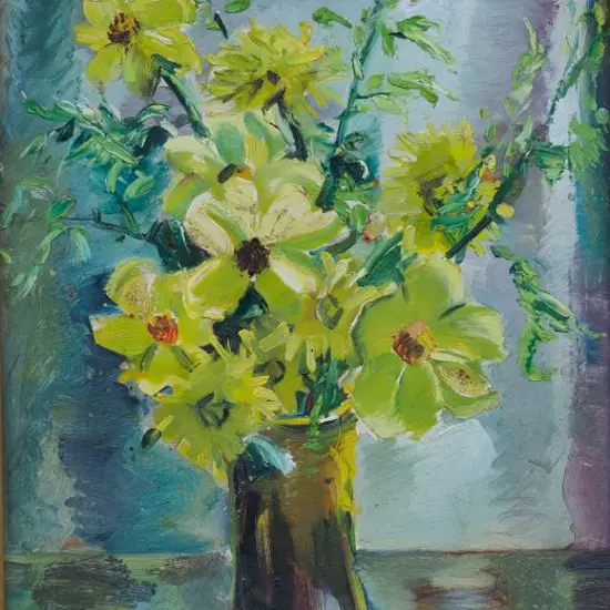 SALMOND, Kathleen (1895-1946) - Vase of Flowers on Table