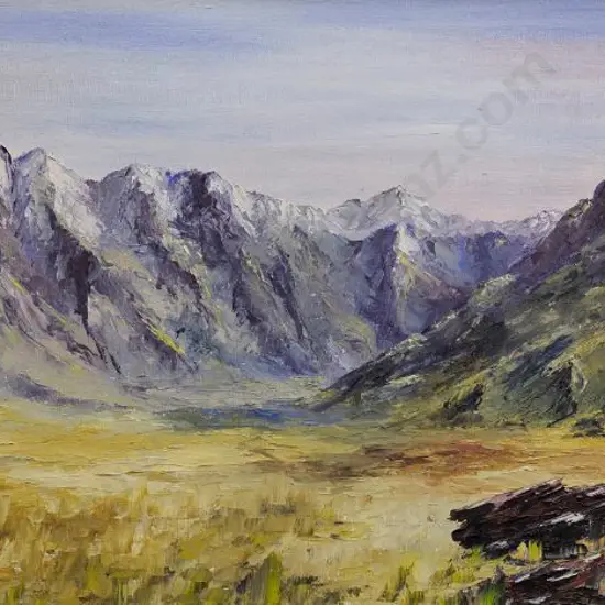 HAMILTON, Colleen (1930-1996) - Mountain Scene