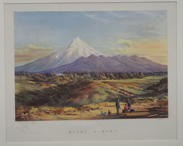 BARRAUD, C.D. (1822-1897) - Mount Egmont Image 1++