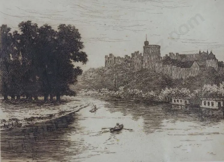 PAYTON, Edward William (1859-1944) - Windsor Castle Image 1++