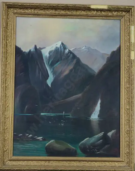 PRUDEN, George Ernest (1870-1944) - Mount Pembrook (sic) Image 1++