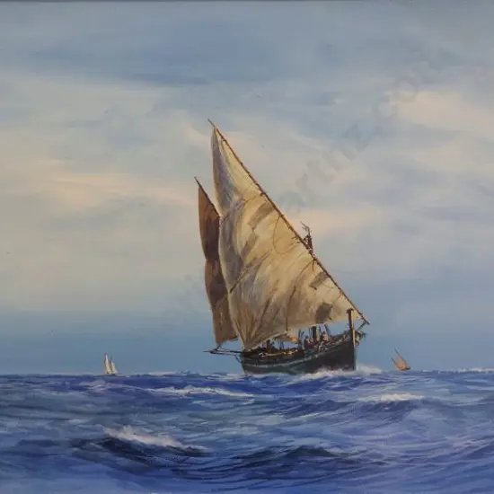 CARLTON, Rix (1890-1962) - Dhow at Sea