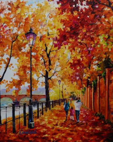 WALL, Daniel (1965-) - Autumn in Paris Image 1++