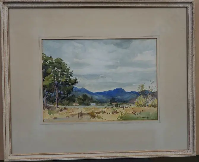 WAUCHOP, William Simon (1889-1971) - Near Woodbourne, Marlborough Image 1++