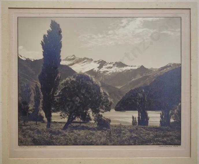 CHANCE, George (1885-1963) - Mount Avalanche, Wanaka - c. 1920 Image 1++