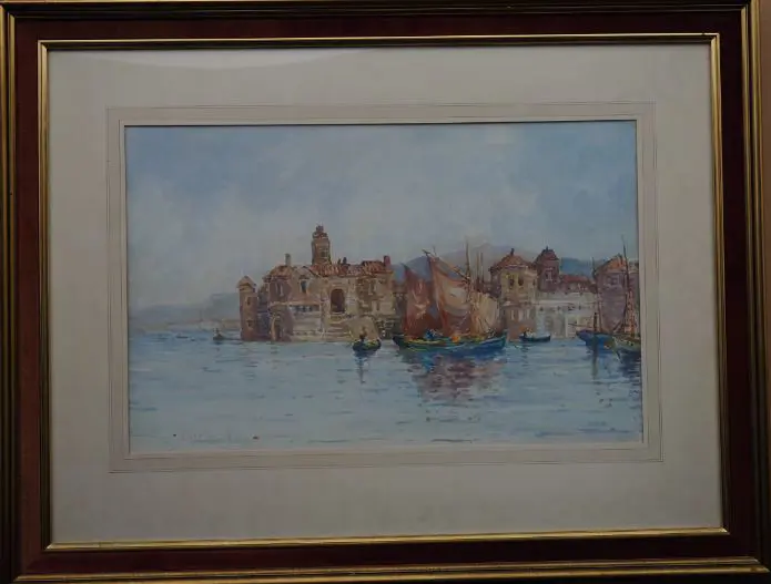 FLETCHER, Blythe (1890-1949) - Venetian Waters with Gondola Image 1++