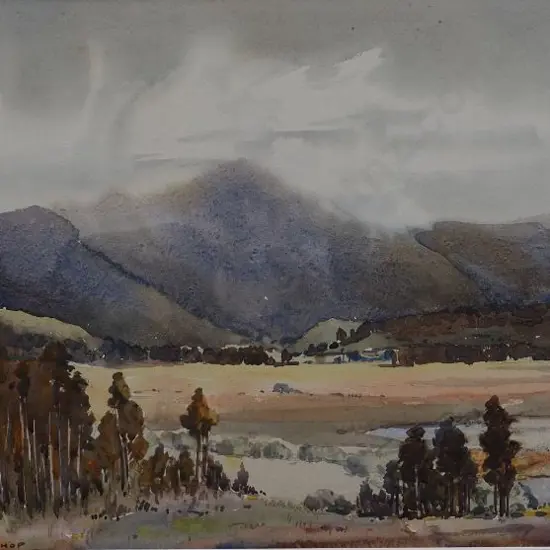 WAUCHOP, William Simon (1889-1971) - Landscape with Hills