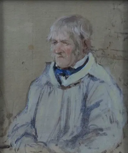 HARDY, James (1832-1889) - The Old Shepherd Image 1++