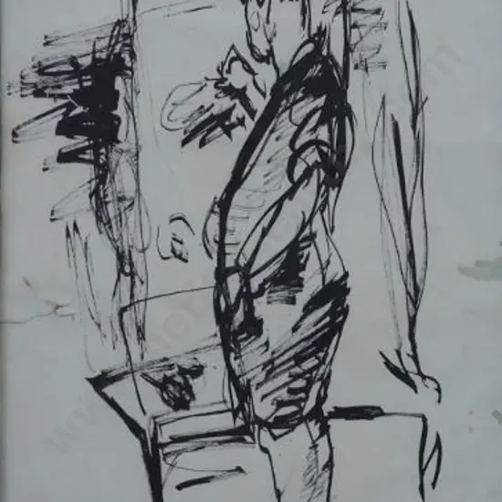 WOOLLASTON, Toss (1910-1998) - Portrait of Artist