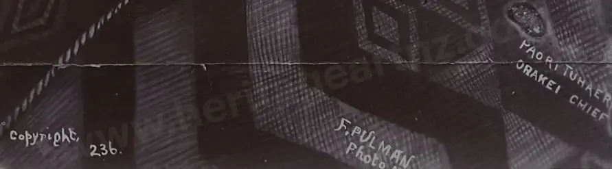 PULMAN, Elizabeth (1836-1900) - Maori Chief - Paori Tuhaeri - Orakei Image 1++