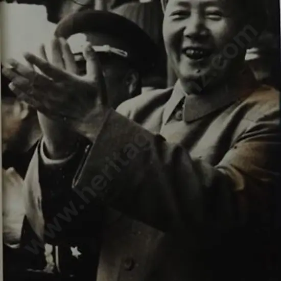 UNKNOWN Photographer - MAO TSE TUNG - Rare original photo  - October 1955