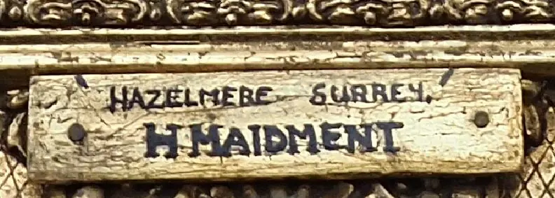 MAIDMENT, Henry (1868-1942) - Hazelmere, Surrey Image 1++