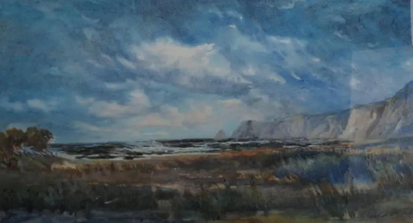 OLIVANT, Herbert (1865-1946) - Cape Kidnappers (1915) Image 1++