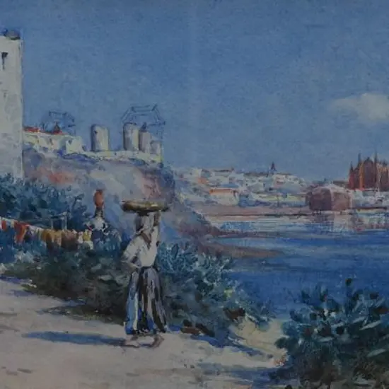WORSLEY, Charles Nathaniel (1862-1923) - Palma - Isle of Majorca