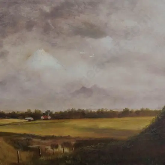 KIRKWOOD, Henry William (1854-1925) - Mt Egmont from Carrington Road