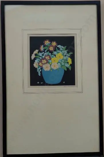 HALL-THORPE John (1874-1947) - Forget me Nots Image 1++