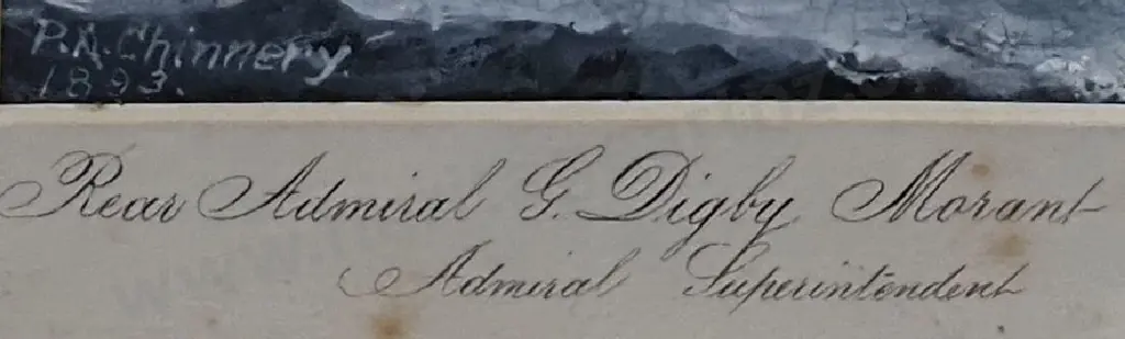 CHINNERY, P.A. (1800-1900) - H.M.S. Forte Image 1++