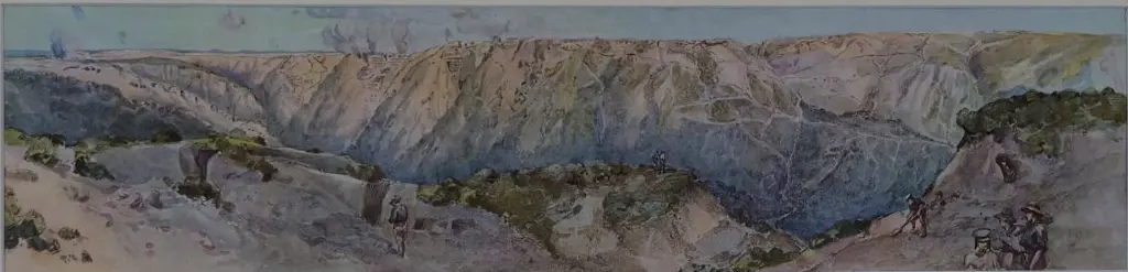 MOORE-Jones, Horace Millichamp (1868-1922) - Set of 10 Gallipoli Prints - Published by Hugh Rees, London - 1916 Image 1++