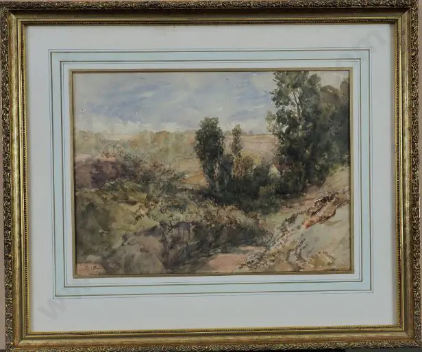 STODDART, M.O. (attributed) (1865-1934) - Rangitikei Landscape Image 1++
