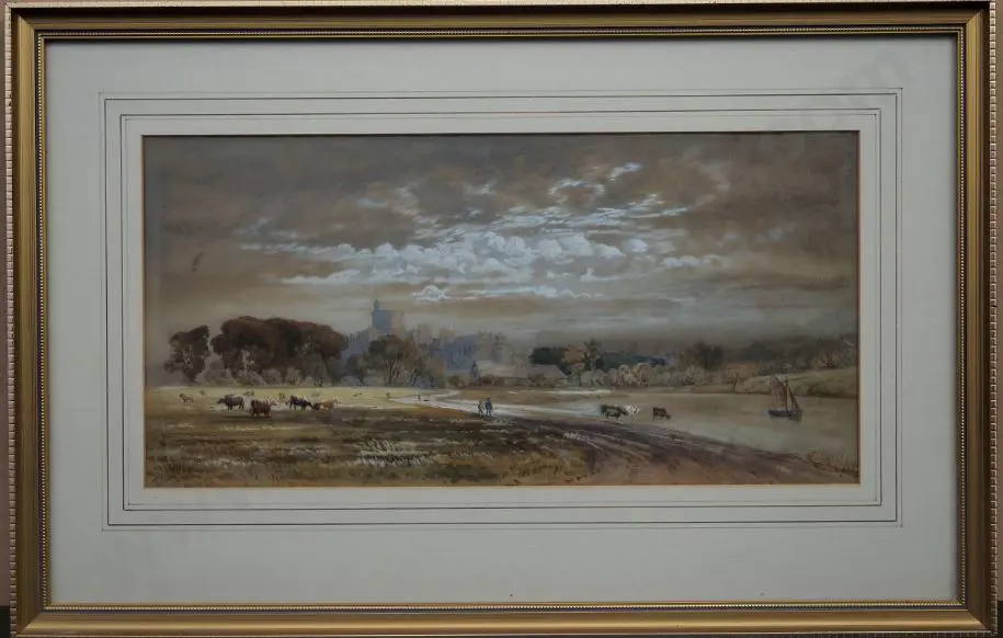 COX, David (1783-1859) - Pastoral Scene Image 1++