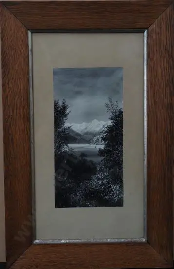 HAMMON, George Hamilton (1869-1960) - Mountain and Lake Image 1++