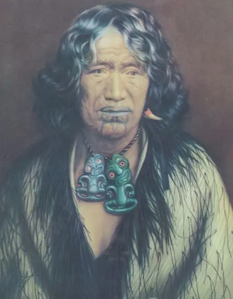 LINDAUER, Gottfried (1839-1926) - Te Rangi Pikiinga Image 1++