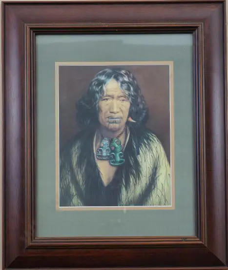 LINDAUER, Gottfried (1839-1926) - Te Rangi Pikiinga Image 1++