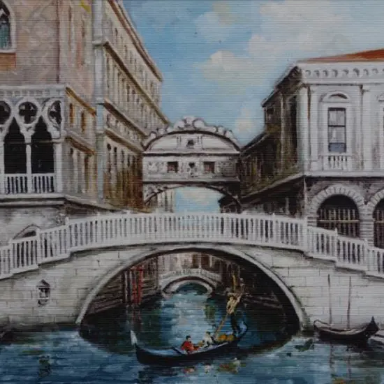 UNKNOWN - Venice - Gondola under  Bridge of Sighs