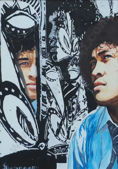 TUKUAFU, Siale (21st Cent.) - Self Portrait Image 1++