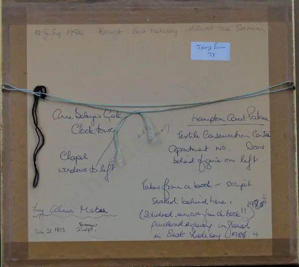 SPARROW, Samuel ( c.1750-1800) - Hampton Court Palace - Engraving 1773 Image 1++