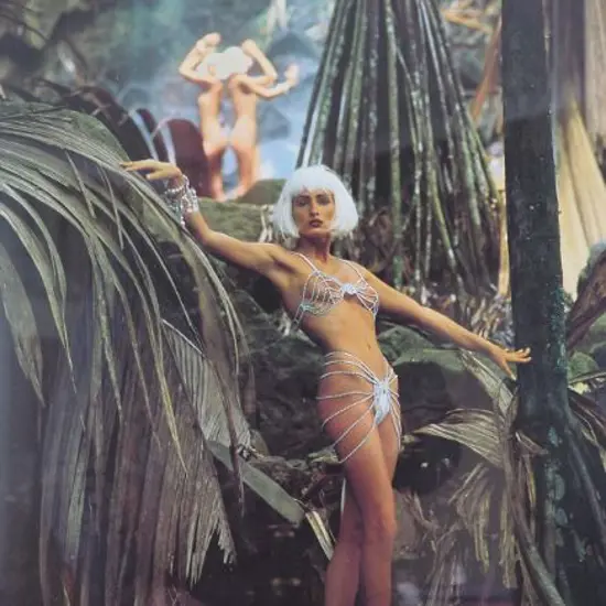 PIRELLI Calendar Page - In All Her Glory - Bush Scene