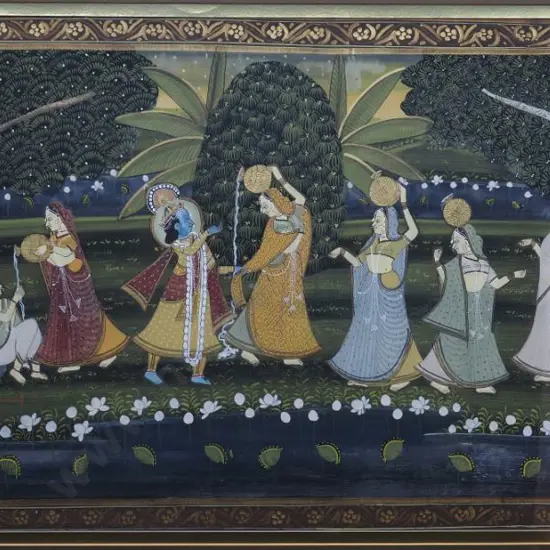 UNKNOWN - Indian Princess and Servants