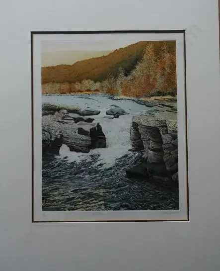 BROWNE, James (20th Cent.) - River Moriston Image 1++