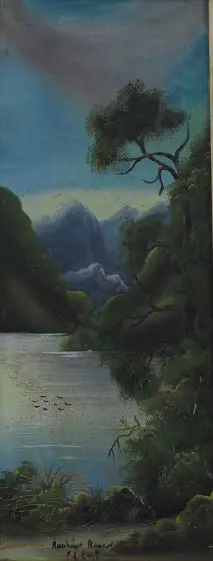 EAST, C.L - Pair: Ruahine Ranges and Lake Manapouri Image 1++