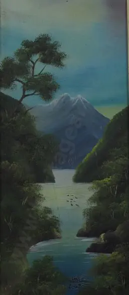 EAST, C.L - Pair: Ruahine Ranges and Lake Manapouri Image 1++