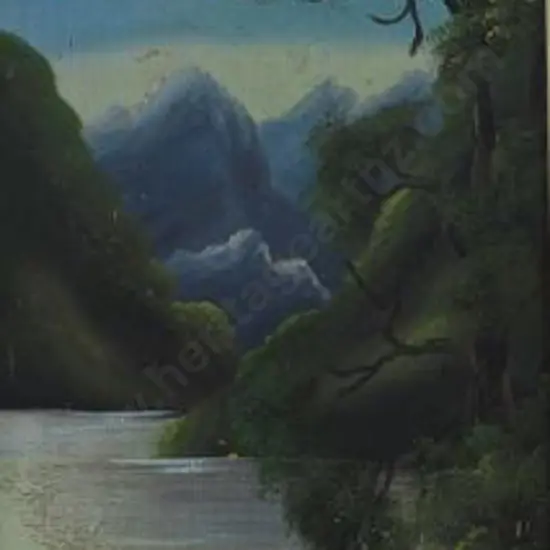 EAST, C.L - Pair: Ruahine Ranges and Lake Manapouri