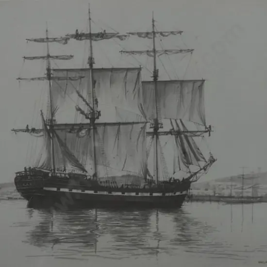 ERIKSON, Brian - Artists Impression of the Edwin Fox