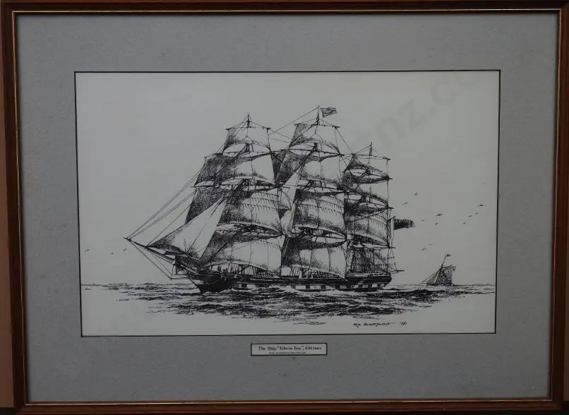 SHARDLOW, Ross - Ship “Edwin Fox”, 836 tons Image 1++