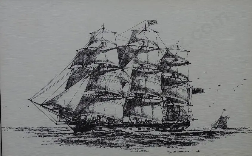 SHARDLOW, Ross - Ship “Edwin Fox”, 836 tons Image 1++