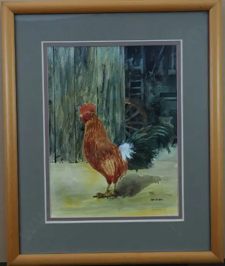 GILROY, George - Farmyard Rooster Image 1++