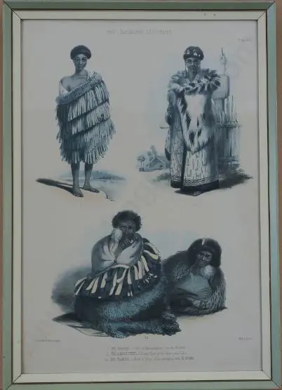 ANGAS, George French (1822-1886) - New Zealanders Illustrated. Plate 43 Image 1++