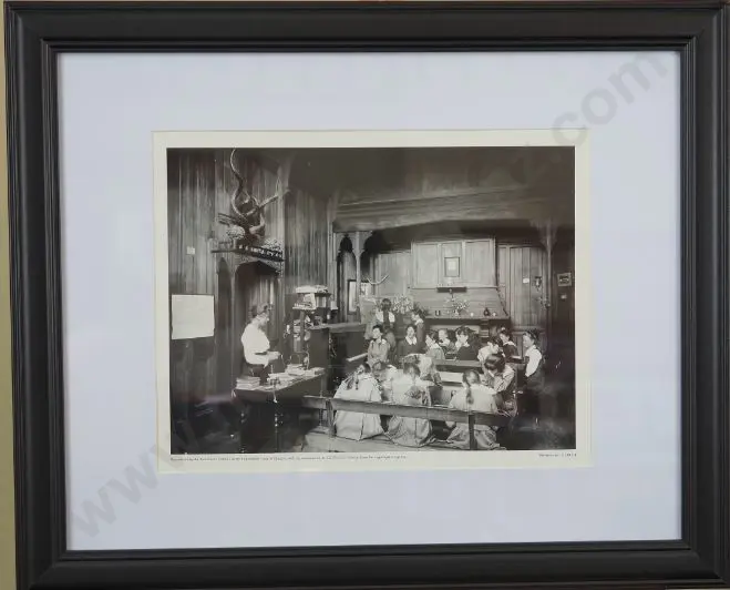 Denton, Frank (1869-1963) - Mrs Ramsay's School, Wanganui 1919  (Turnbull Library) Image 1++