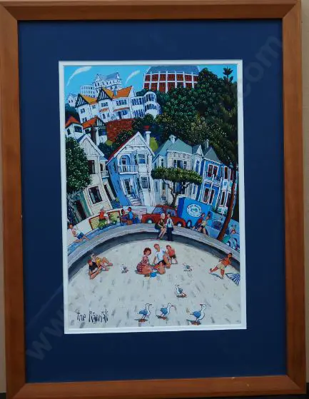 RANNALI, Tina - Oriental Bay, Wellington Image 1++